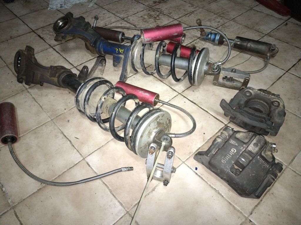 Suspensão terra Citroen Saxo troféu