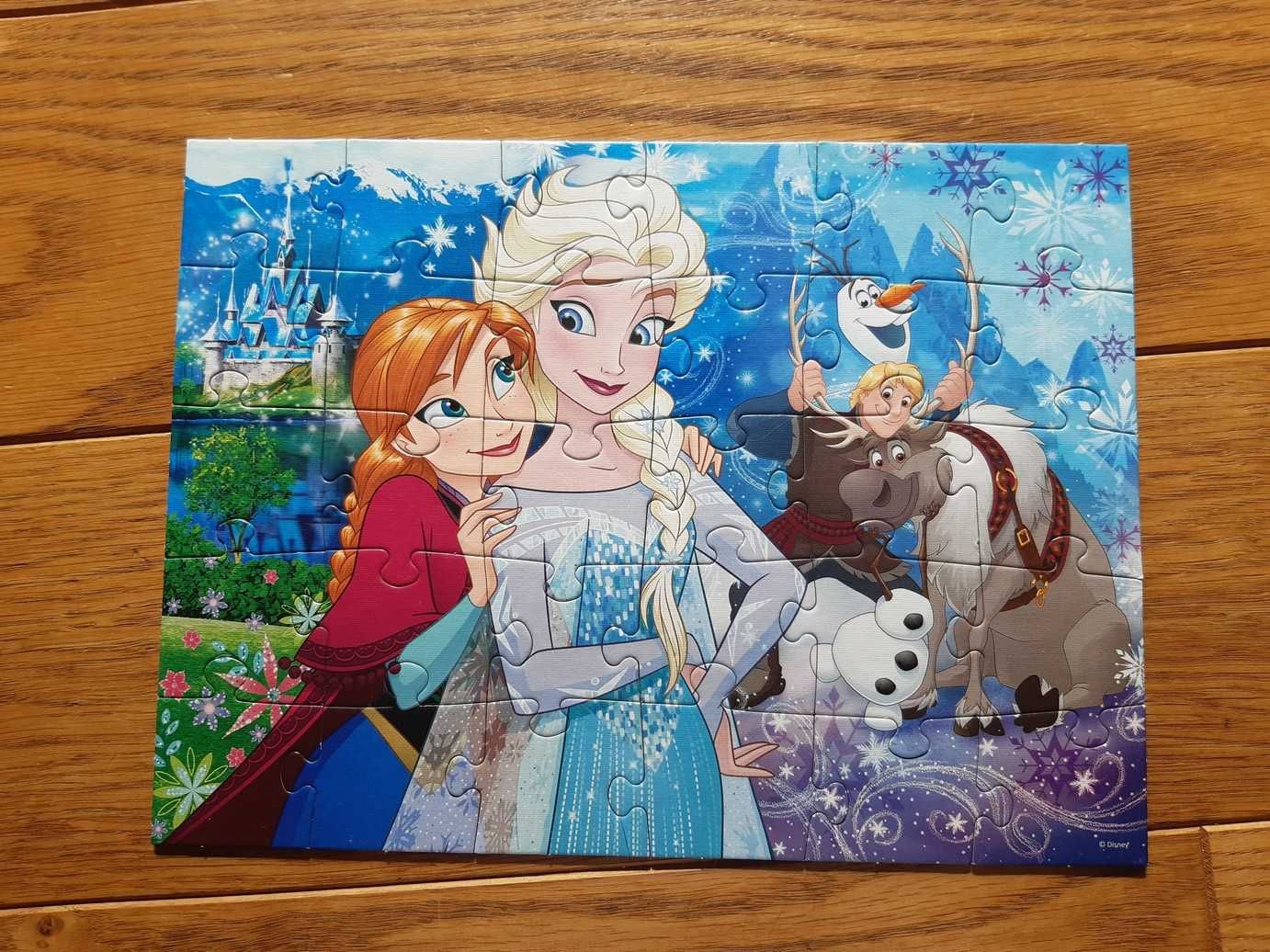 Puzzle Disney Frozen Kraina Lodu Uwolnij Magię 3+ 30 elem Trefl