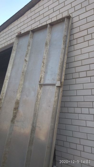 Ворота алюминиевые гаражные