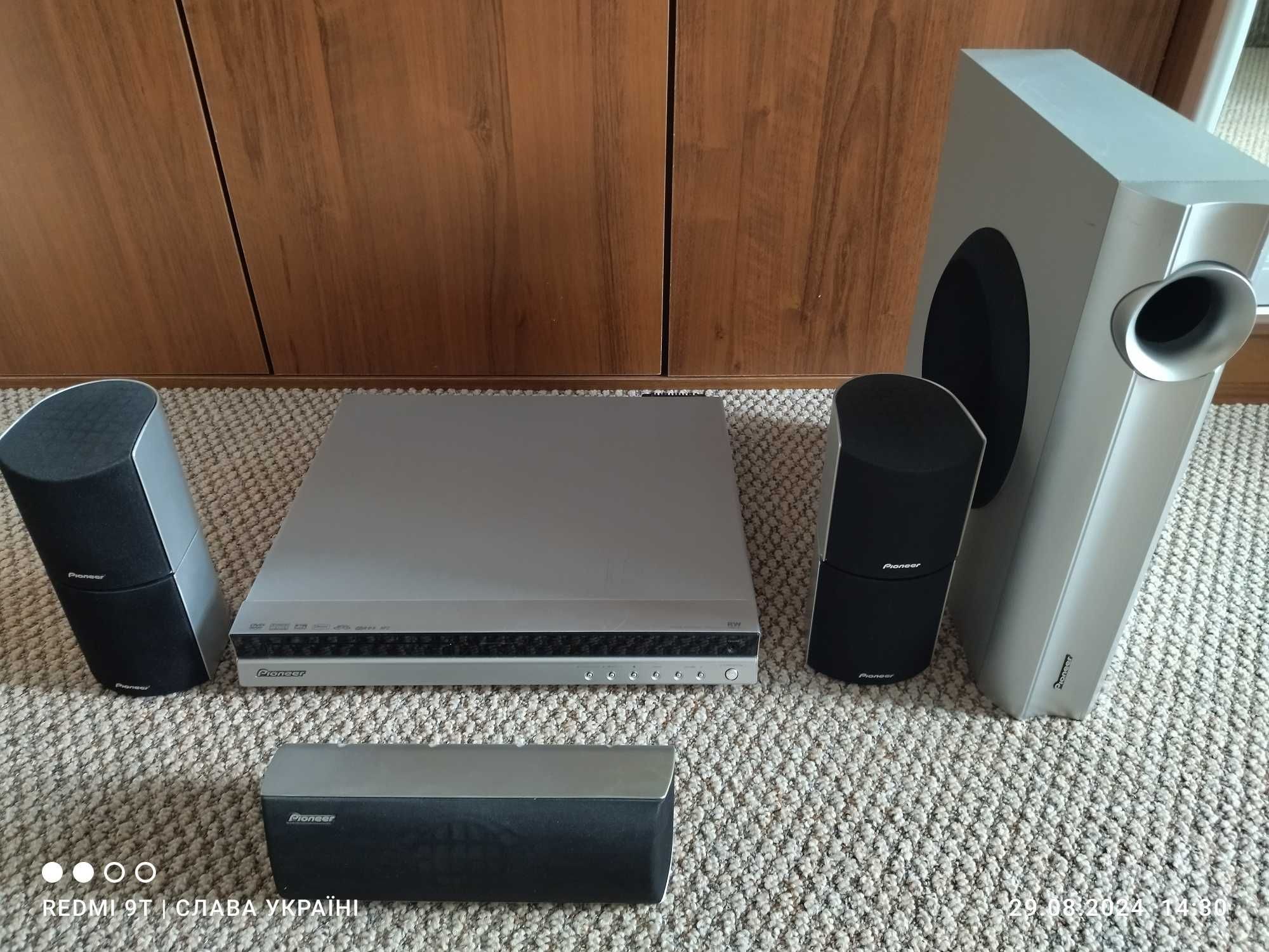 Домашній кінотеатр акустична система 5.1 Pioneer