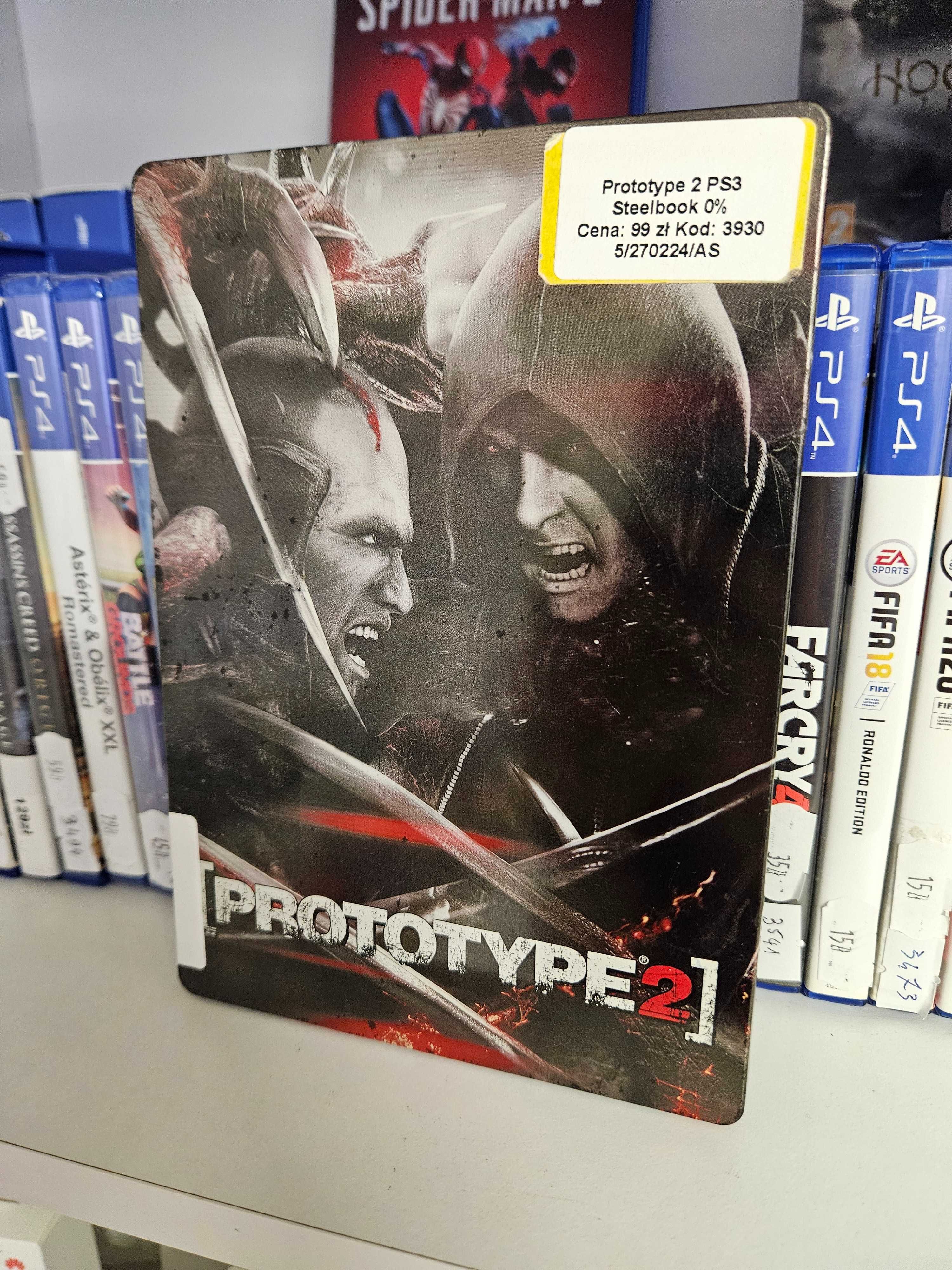 Prototype 2 PS3 Steelbook - As Game & GSM - 3930