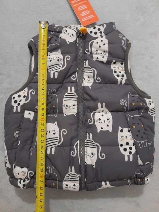 NOWA kamizelka bezrękawnik Cool Club Smyk rozmiar 80