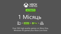 Підписка Xbox Game Pass Ultimate 1 місяць