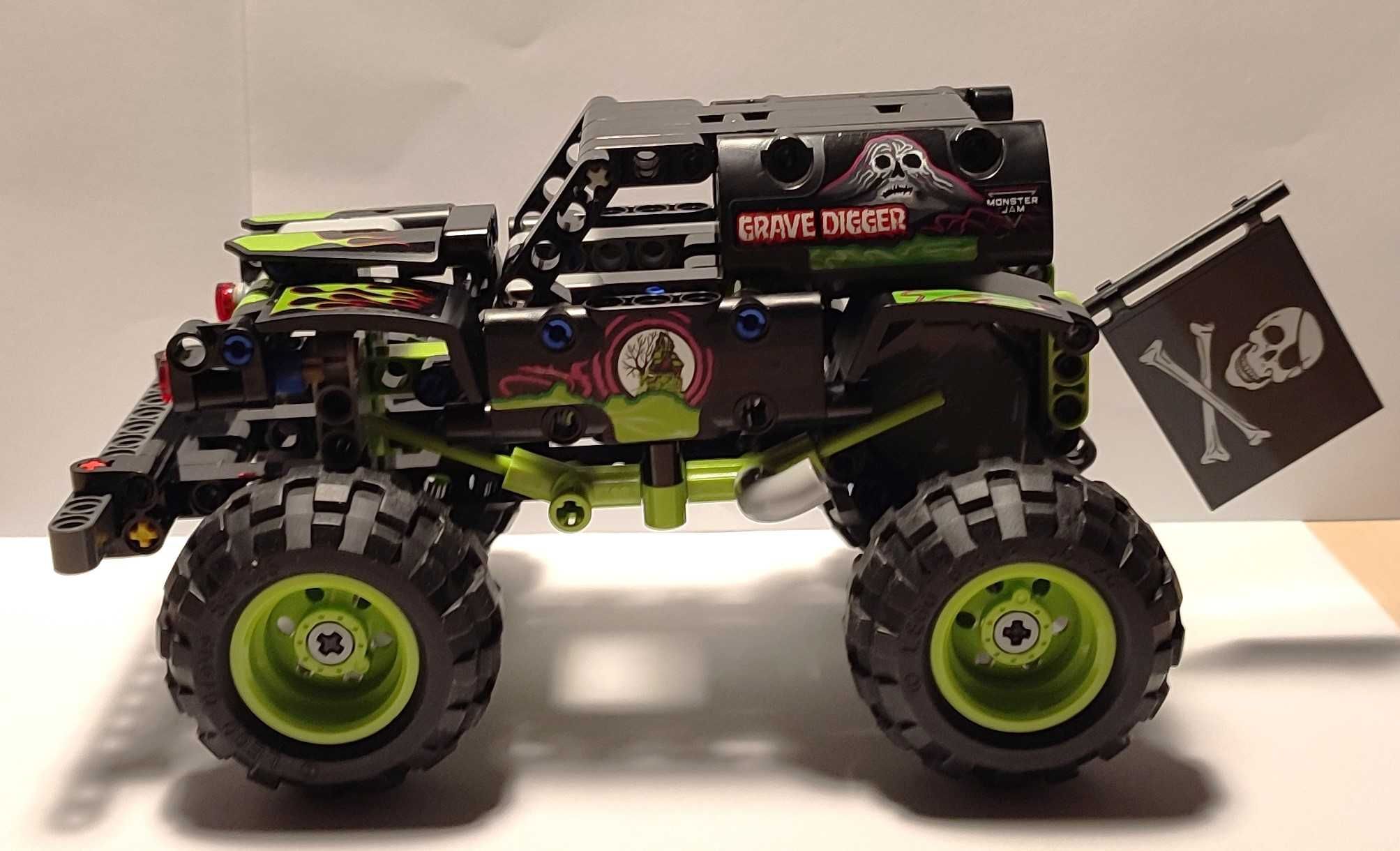 LEGO TECHNIC 42118 Monster Jam Grave Digger z napędem