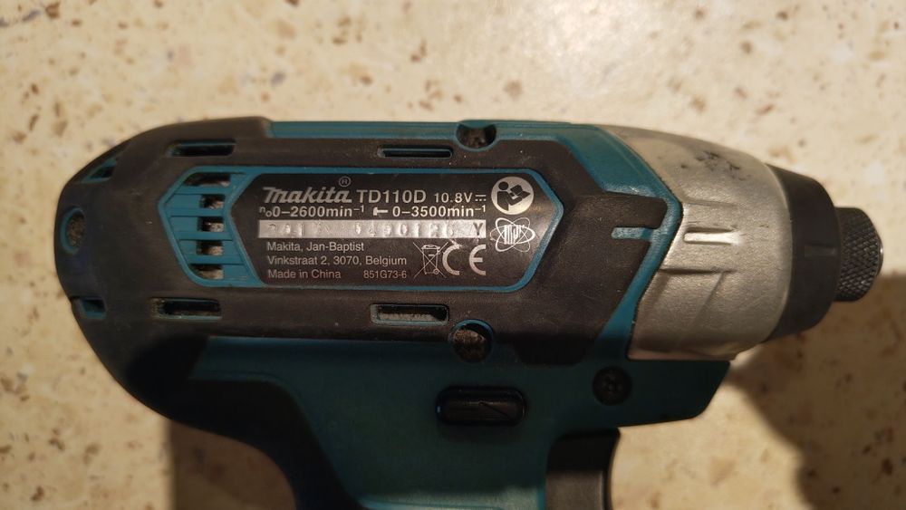 Makita  wkrętarka udarowa akumulatorowa  TD110D