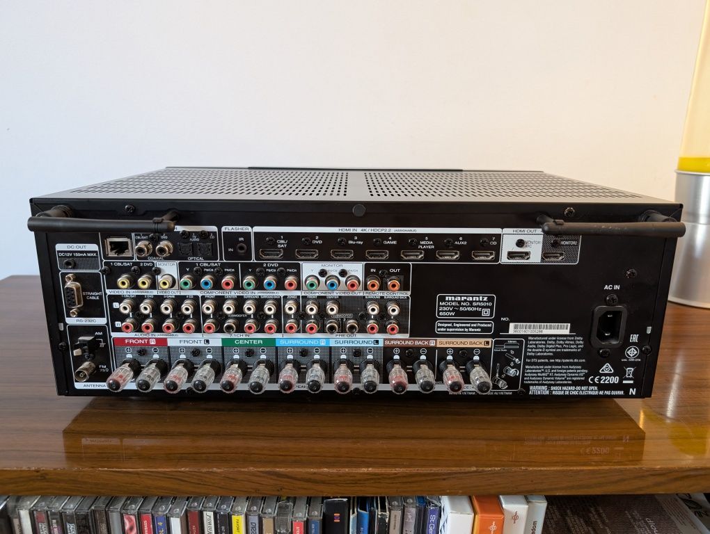 Marantz SR5010 amplituner, czarny, bardzo dobry stan, HDMI, spotify