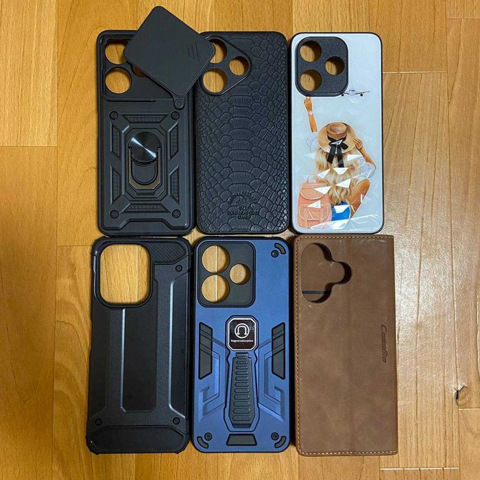 Чохли на Xiaomi Redmi 13 та інші моделі, відправка наложкою