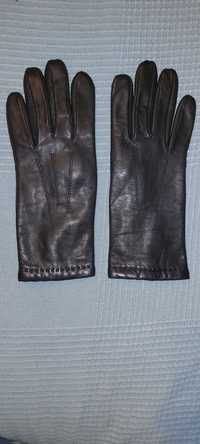 Rękawice Rękawiczki zimowe Skórzane