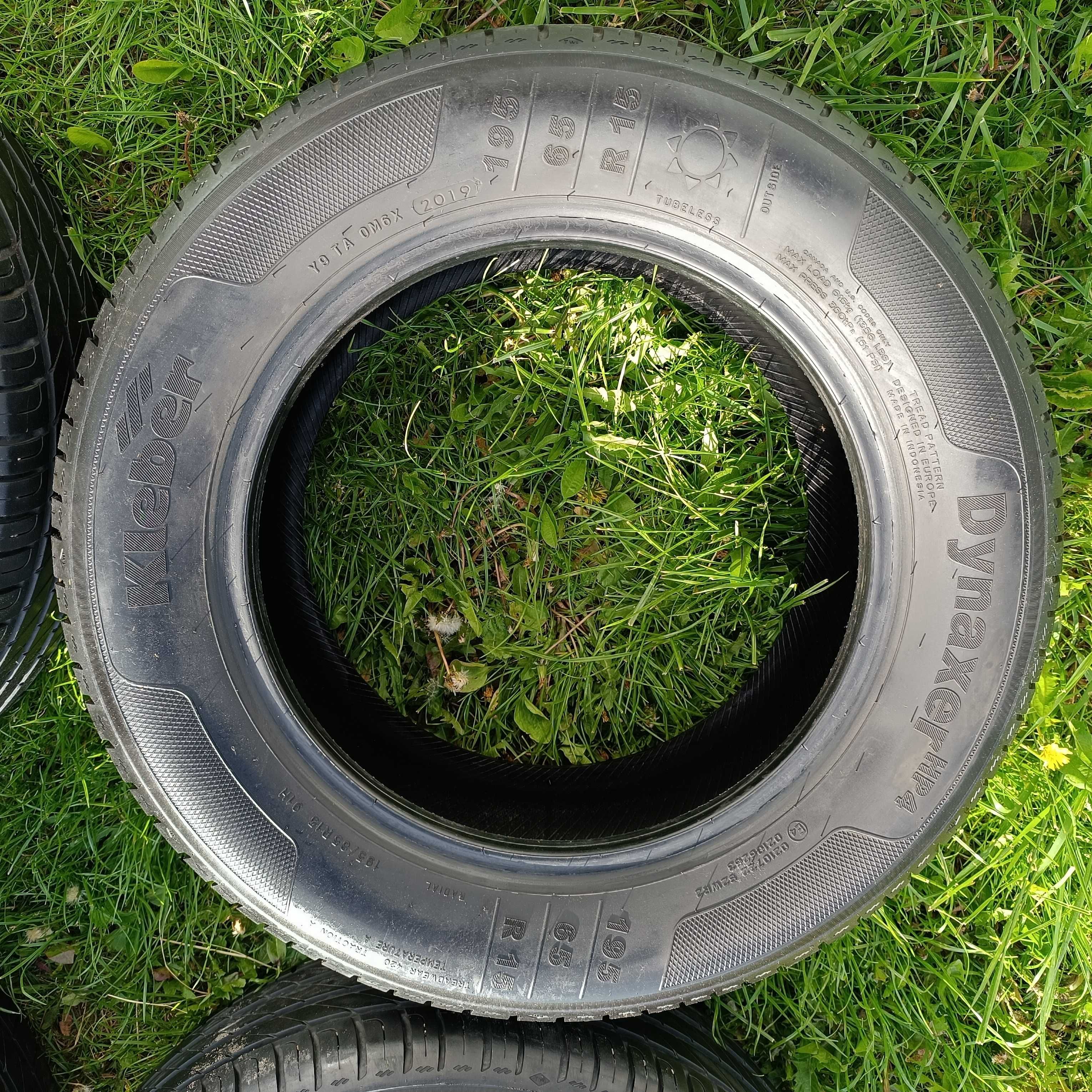 Opony letnie Kleber 195/65R15 prawie nowe