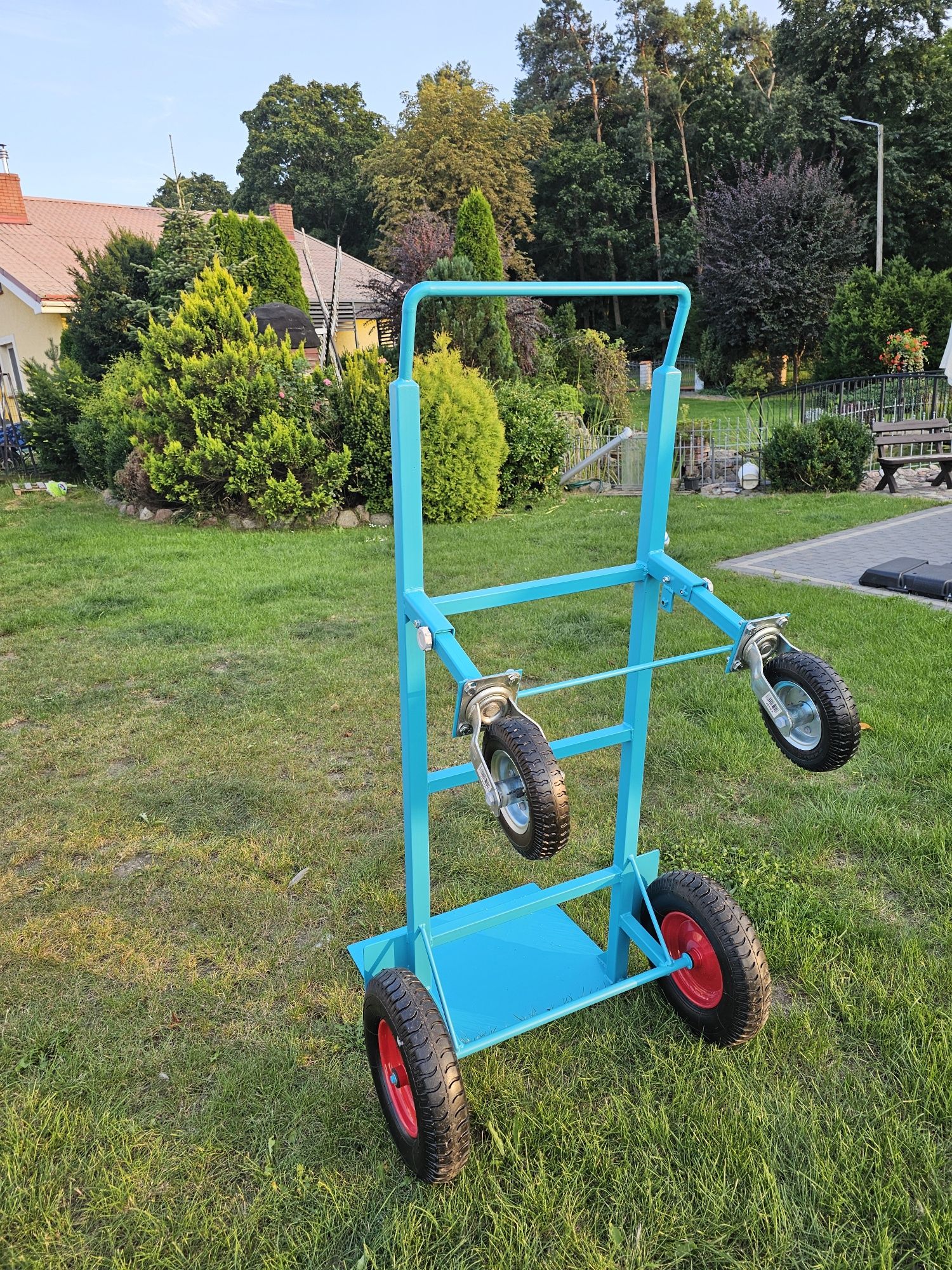 Wózek transportowy do dmuchańcóŵ, dmuchaniec, zjeżdżalnia