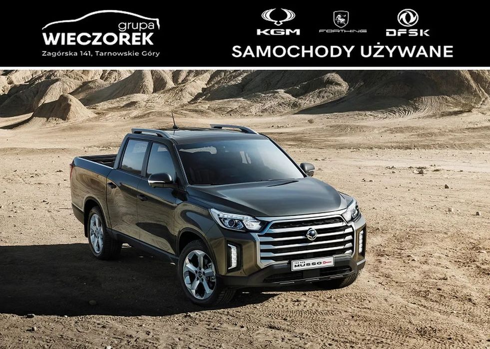 SsangYong MUSSO GRAND  MUSSO GRAND 4x4 o Mocy 202KM, OKAZJA ! ! !