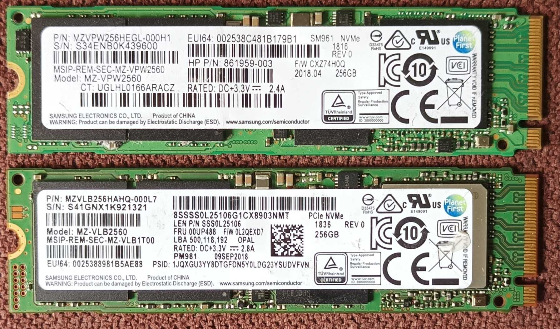 SSD 2.5/ SATA3/NVME (128-256- 500 800 1000GB)