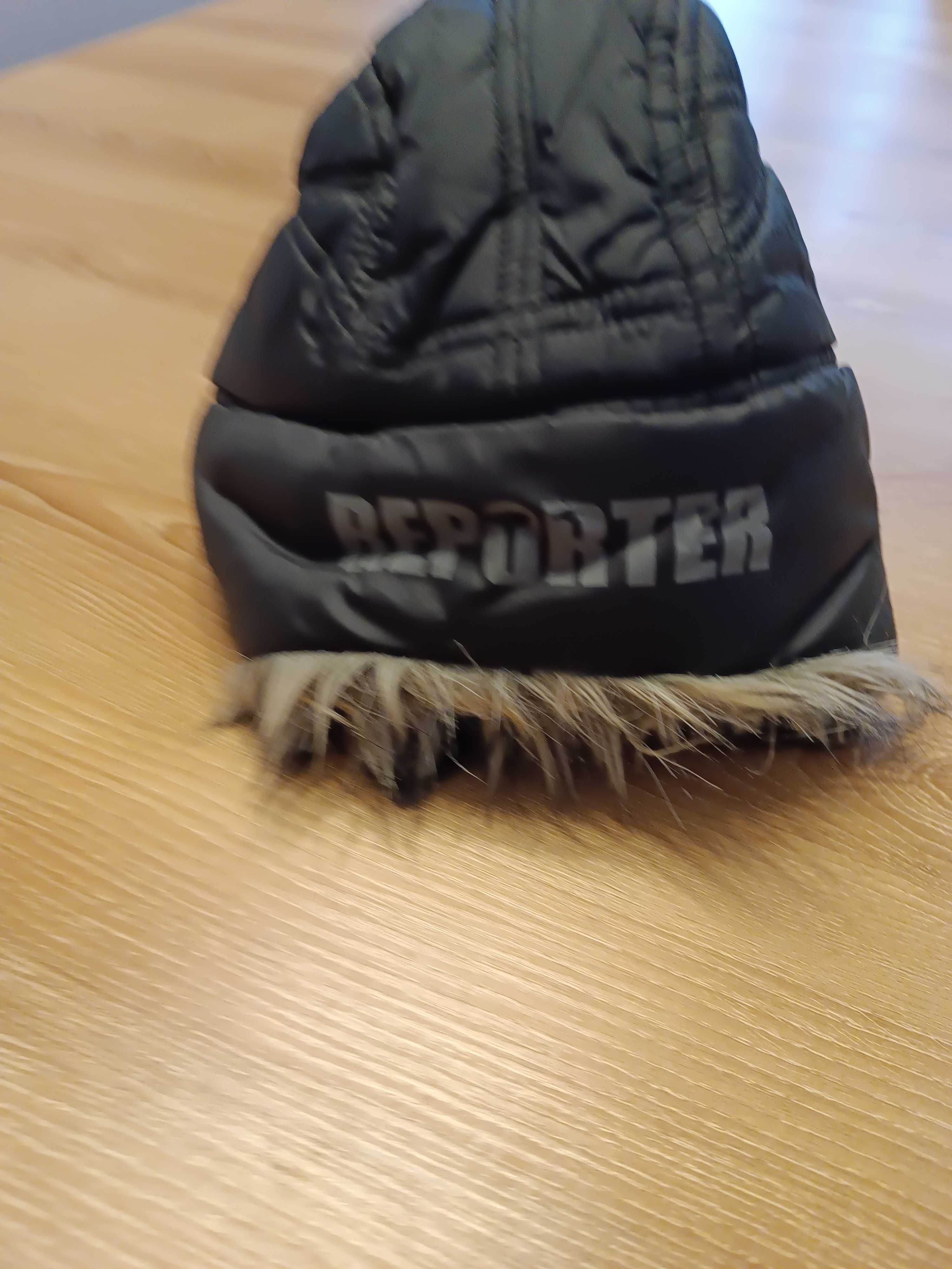 Czapka zimowa uszatka Reporter