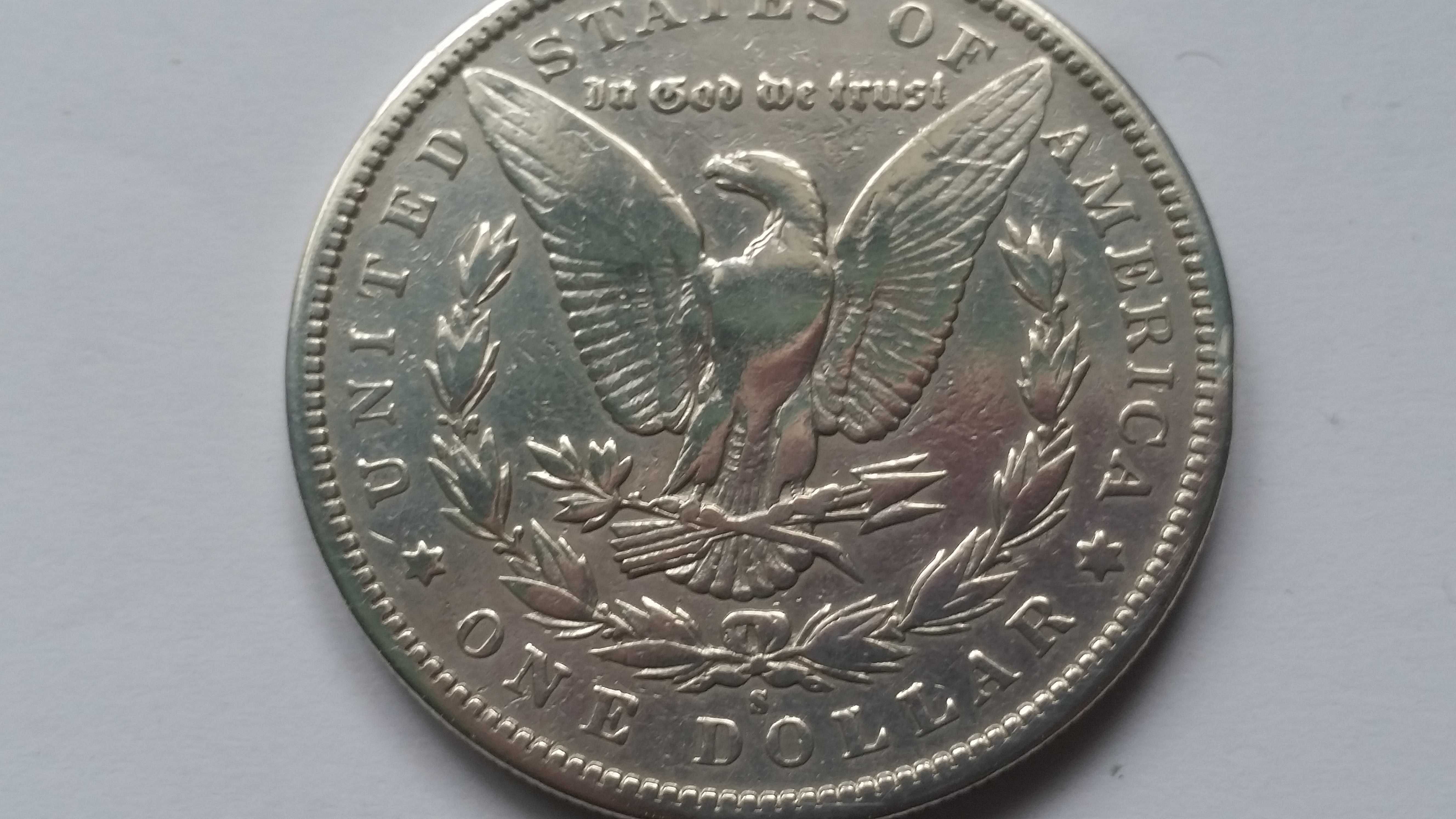 1 DOLAR 1896 San Francisco-rzadka, niedostępna moneta 1,4% na NUMISTA!