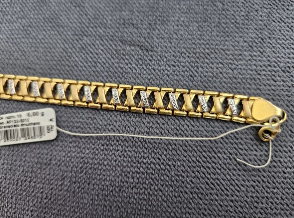 Złota bransoletka Apart