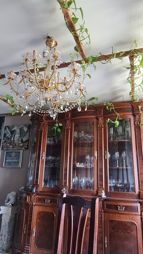 Abajour pedras Cristal a funcionar em perfeitas condições