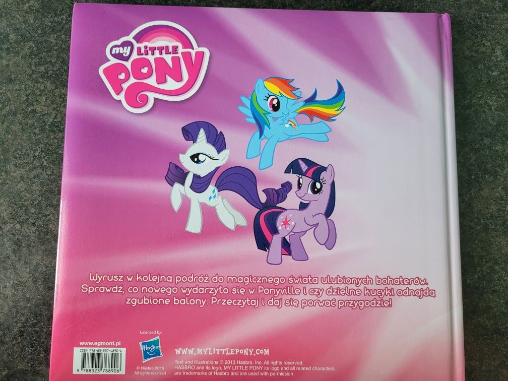 Bajka My little Pony Zgubione balony EGMONT