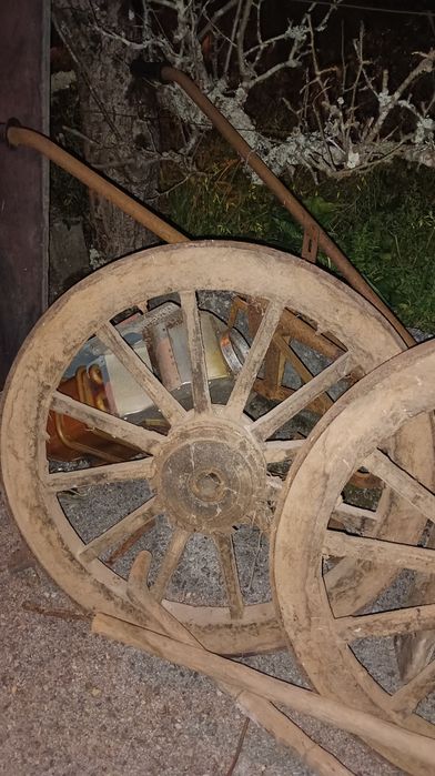 Rodas de carros de bois