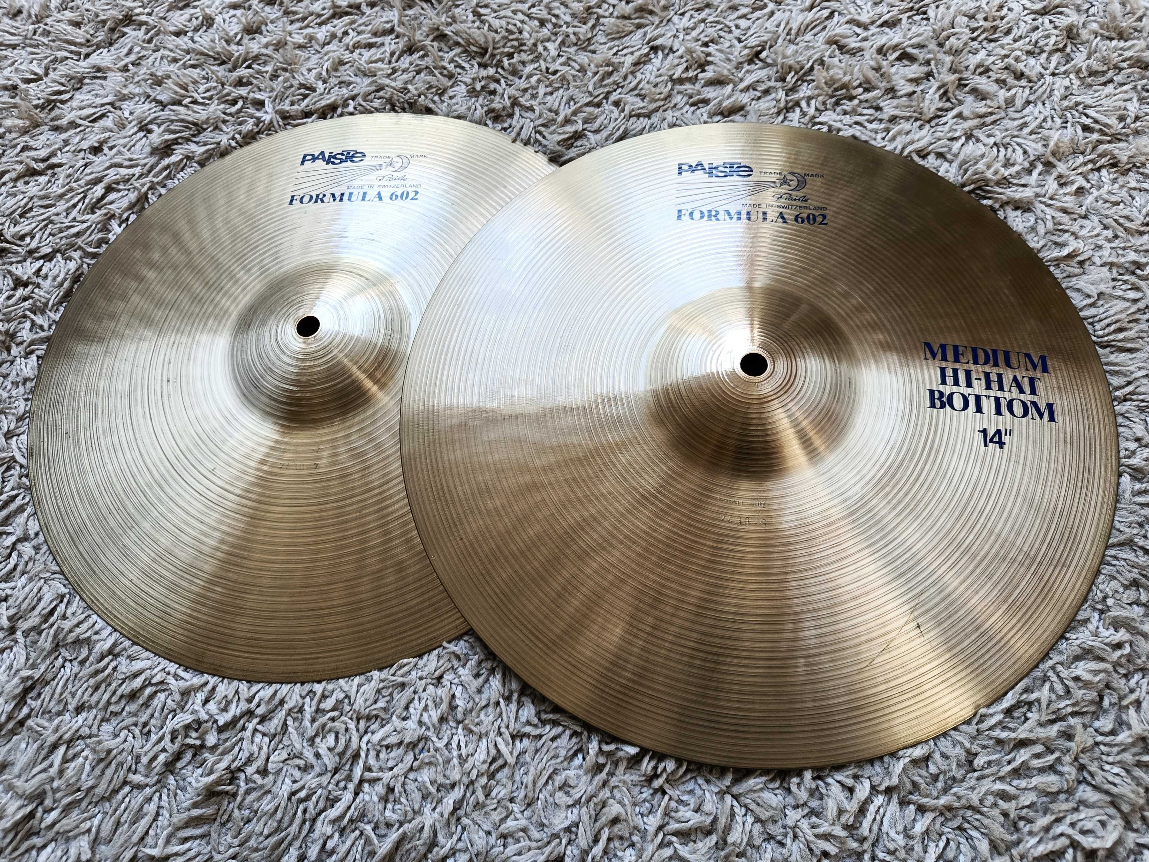 Talerze perkusyjne PAISTE FORMULA 602 BLUE LABEL MEDIUM Hi Hat 14"
