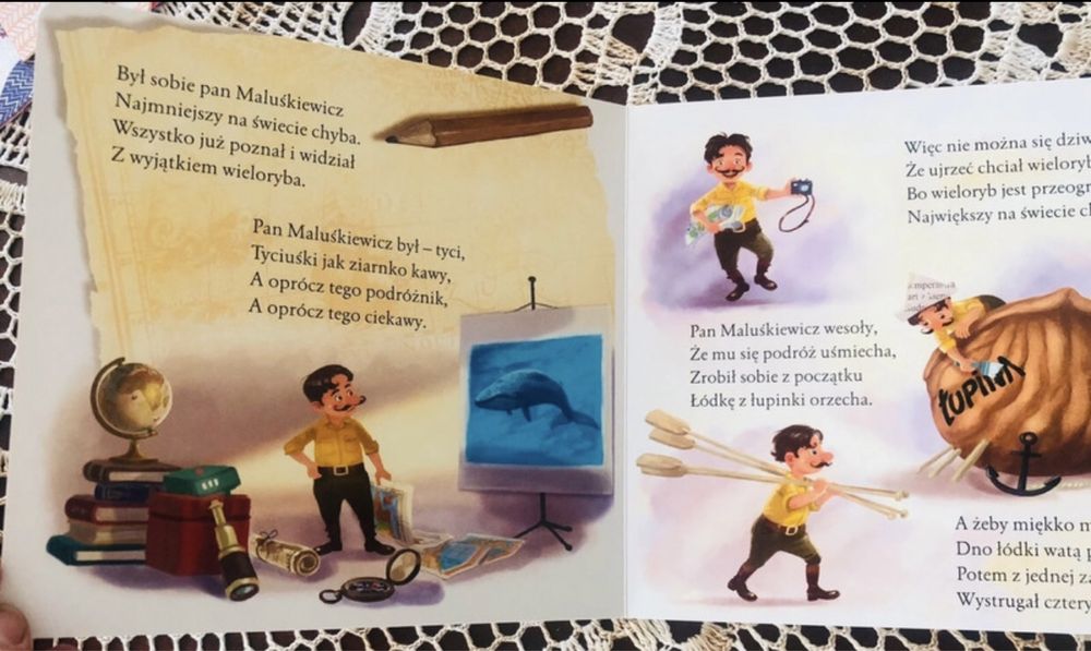 Książeczka z Wierszykami - Julian Tuwim - Pan Maluśkiewicz i Wieloryb