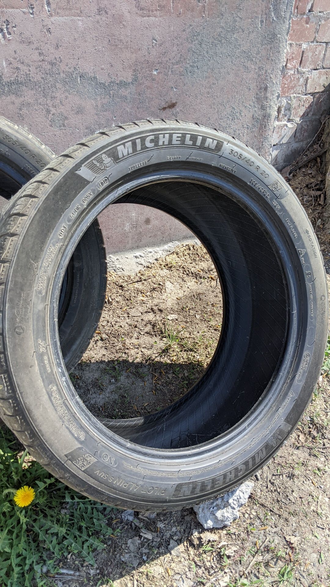 Пара 305/40/R20 Michelin