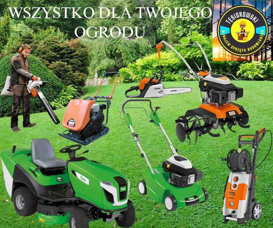 Wynjame dmuchawę do liści i opryskiwacz stihl