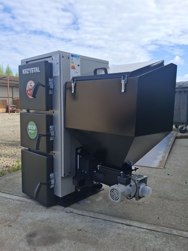 Kocioł na eko groszek 19kW do 180m2-Technix DOFINANSOWANIE