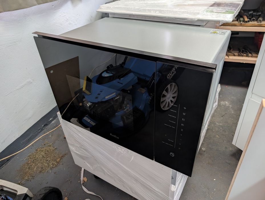 Kuchenka mikrofalowa do zabudowy Amica AMMB25E2SGB mikrofalówka