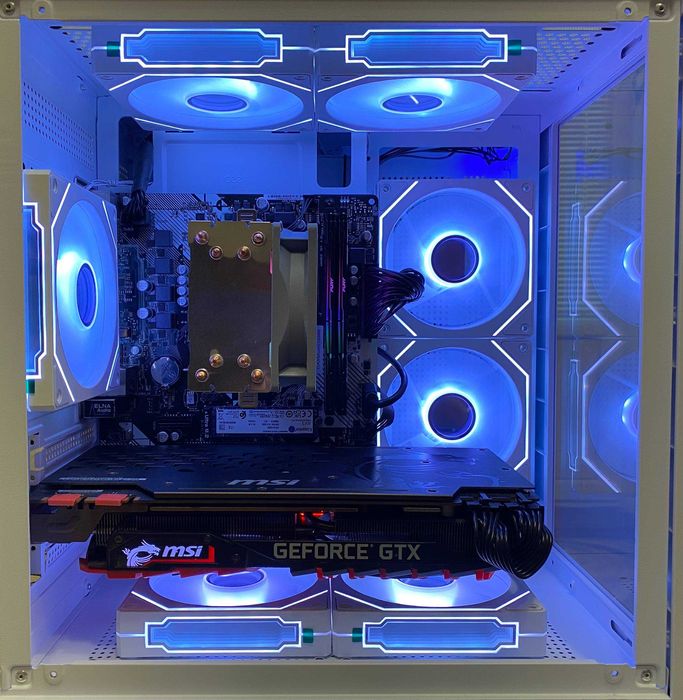 Ігровий ПК / Ryzen 5600 / ASrock B450M / MSI 1080ti / DDR4 16gb 3200