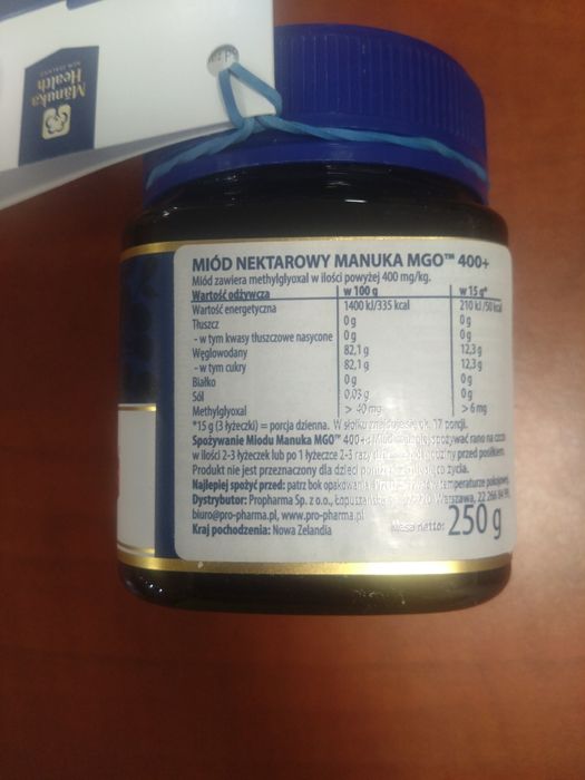 Miód Manuka MGO 400+ 250g