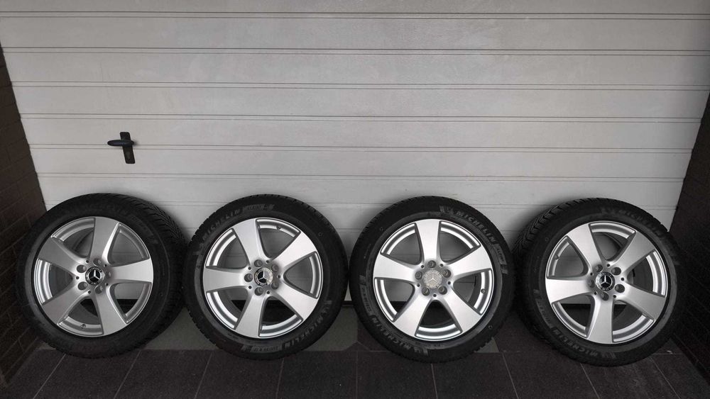 Koła Mercedes C- Klasa W205 17" 5x112 opony zima 225/50/17 (OL1802)