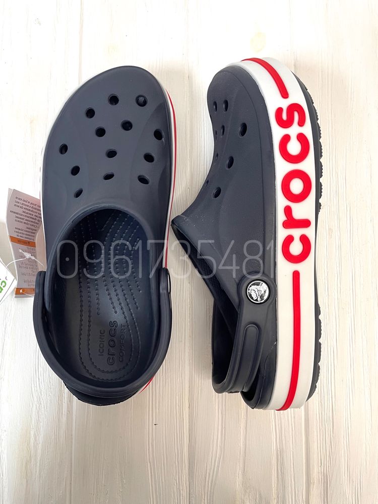 Чоловічі Темно-Сині Крокси Crocs Bayaband Мужские Оригнальные Кроксы