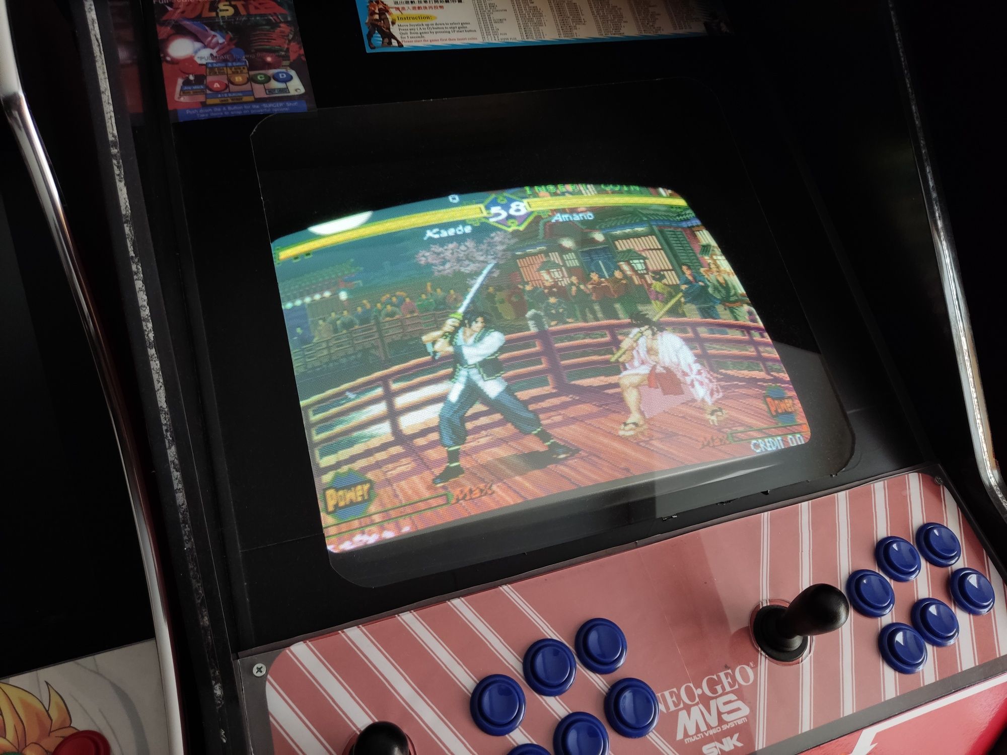 Maquina de arcade com 650 jogos