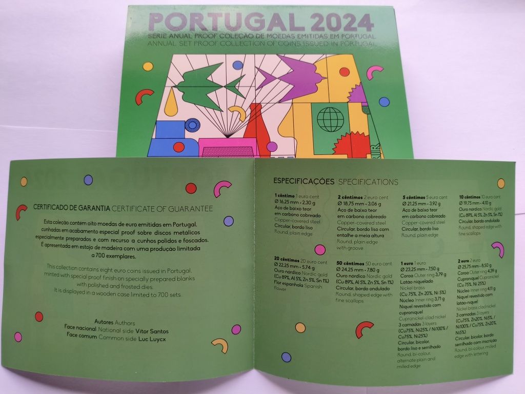 Série anual Proof 2024