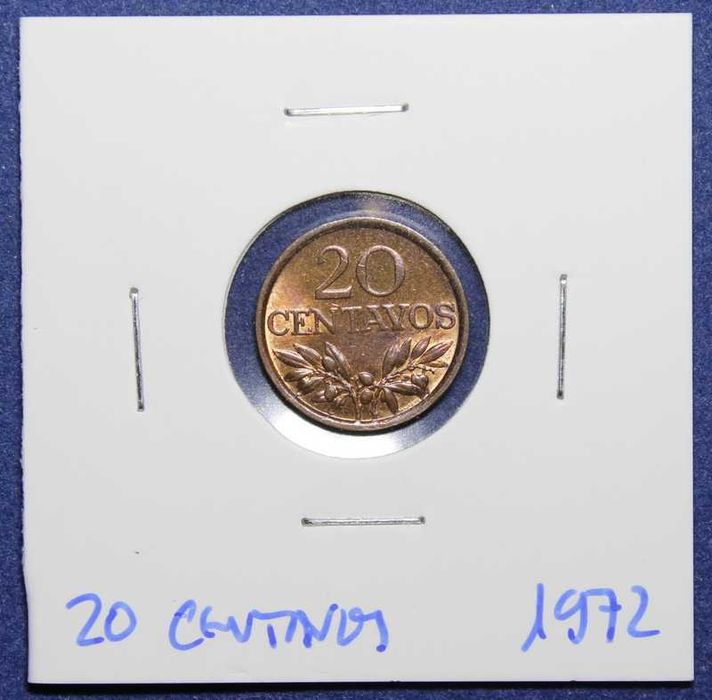 Moedas 20 Centavos Bronze - SOBERBAS