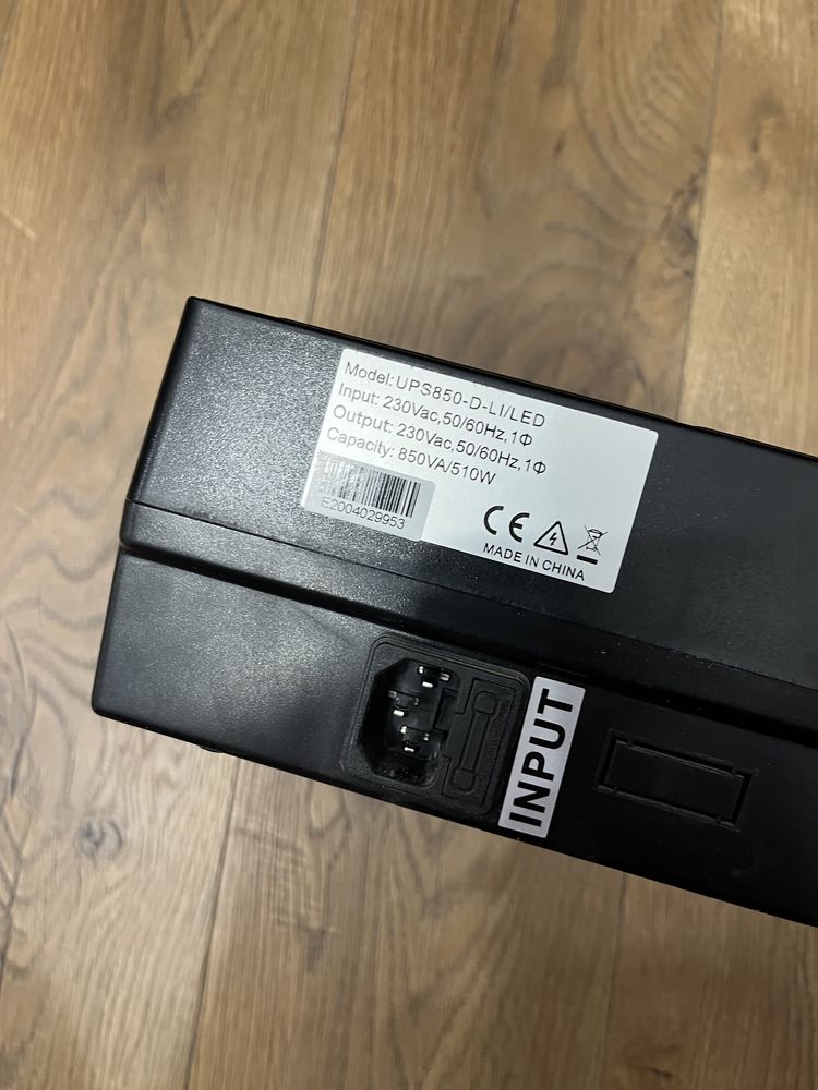 Zasilacz UPS UPS850-D-LI/LED