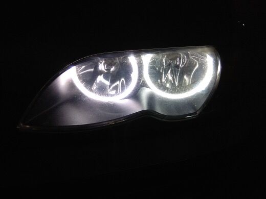 Ringi Cotton LED BMW E46 COUPE sedan Kombi MLECZNE