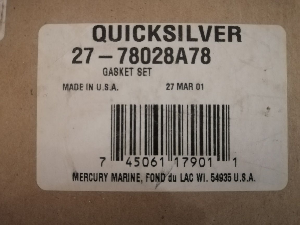 Запчасти лодочный мотор Mercury 35-40 27-78028а78