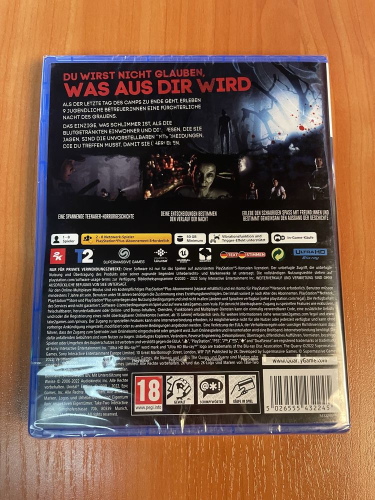 The Quarry Playstation 5