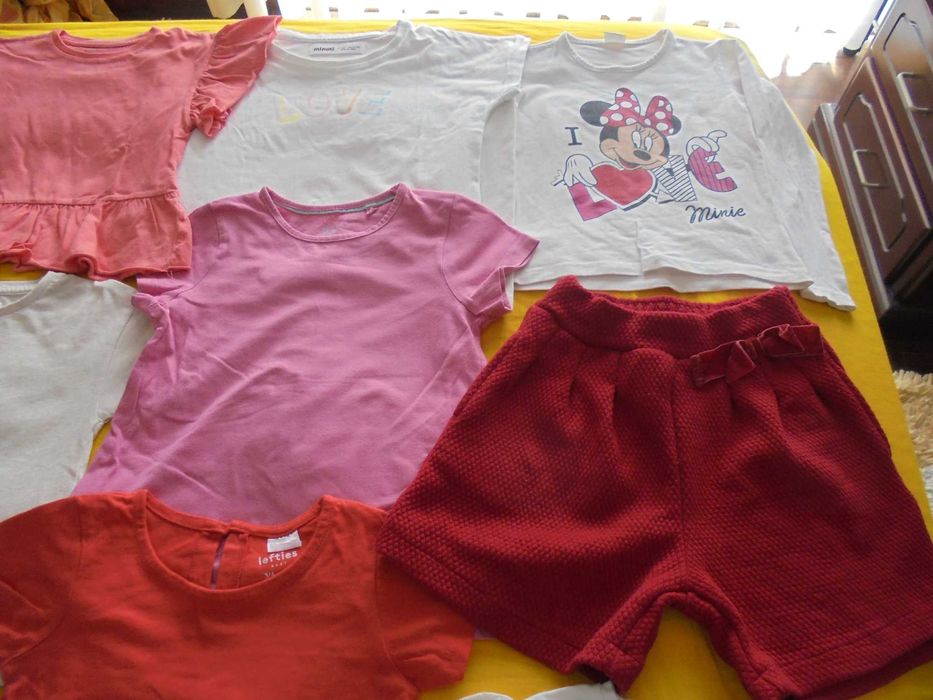 lote de roupa de menina o livro Alberto na Antártida