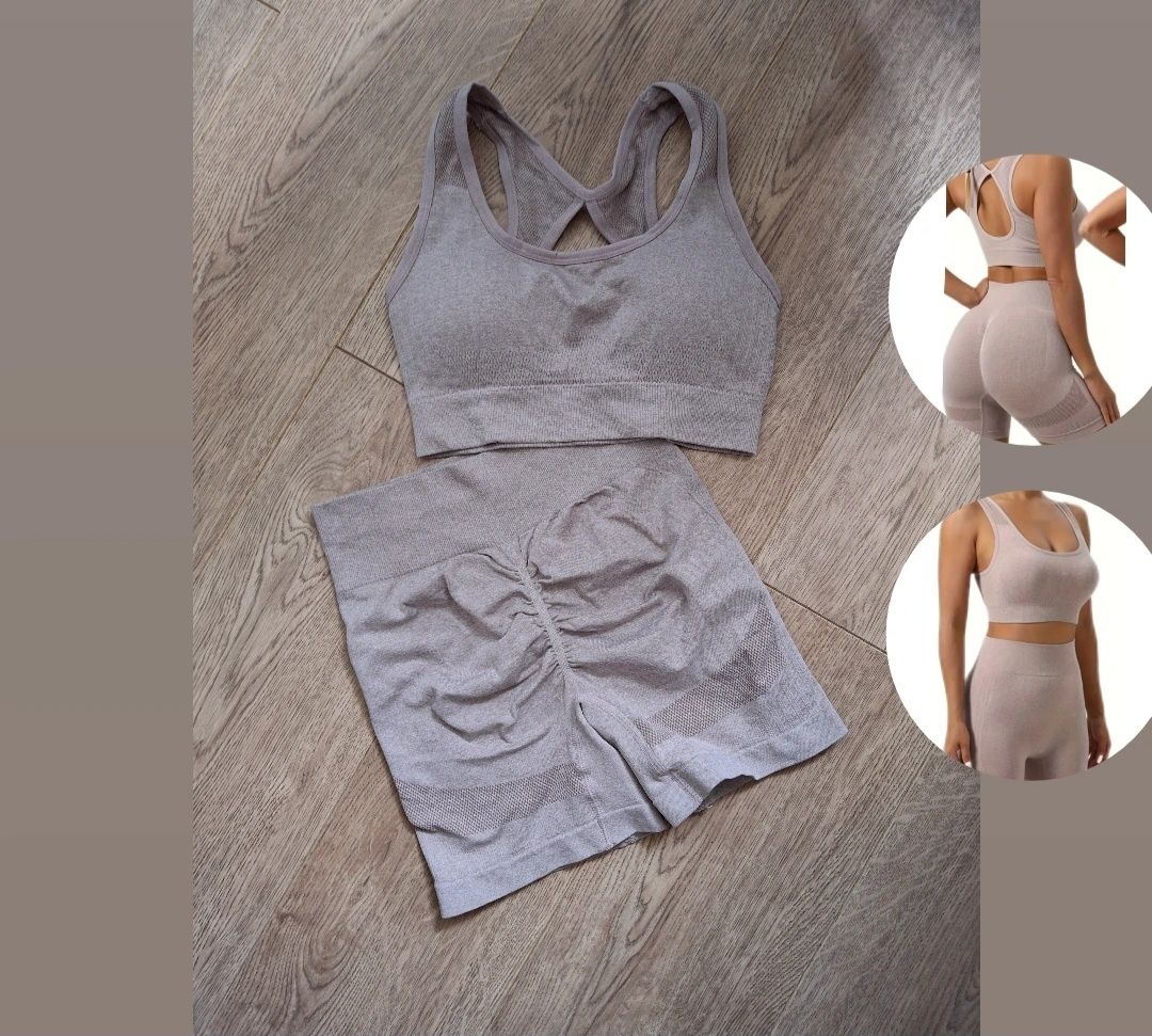 Komplet szorty i top push up