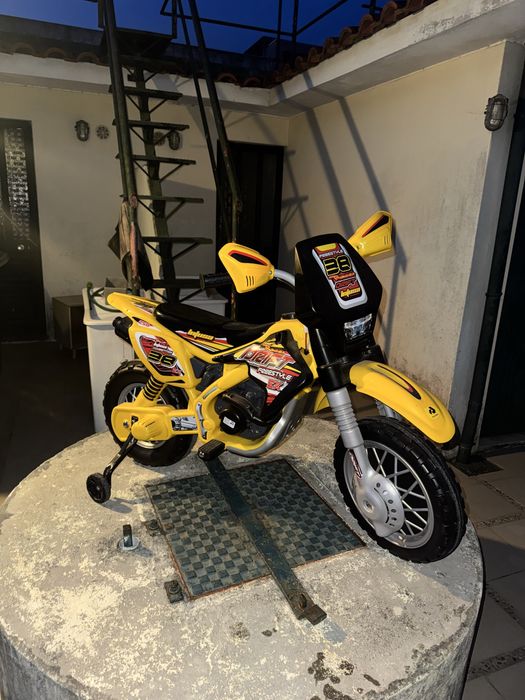 Moto cross 12V criança