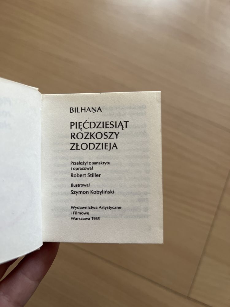 Pięćdziesiąt rozkoszy złodzieja, Bilhana
