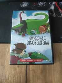 Plyta dvd, gwiazdka z dinozaurami