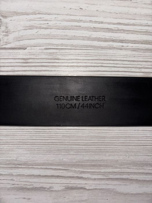 Оригінальний шкіряний ремінь Calvin Klein, чорний, розмір 110