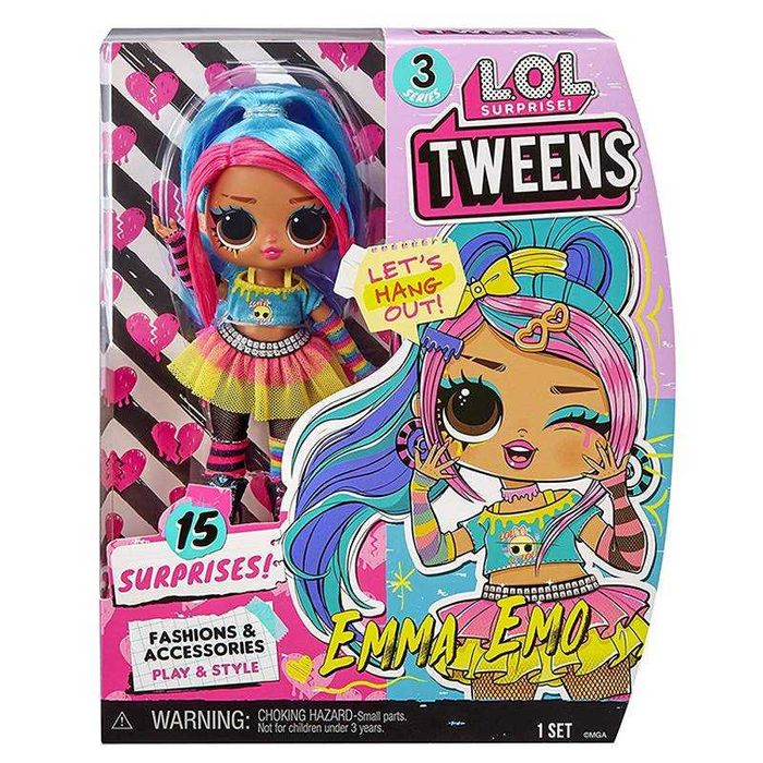Лол Твінс Емма Емо LOL Surprise Tweens Series 3  Doll emo Emma