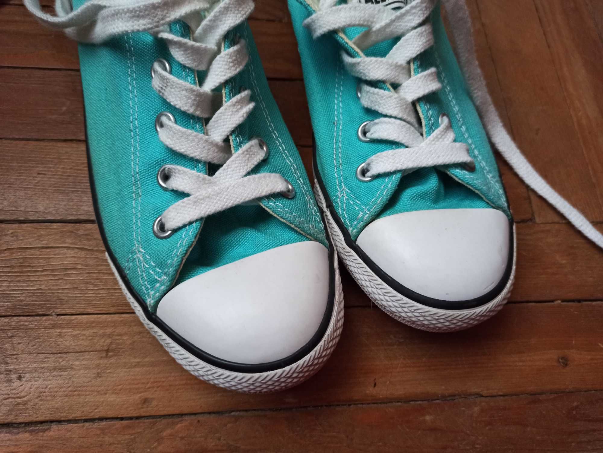 Кеди Converse блакитні