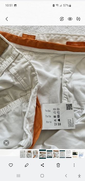 Шорты карго,бермуди-hugo boss orange