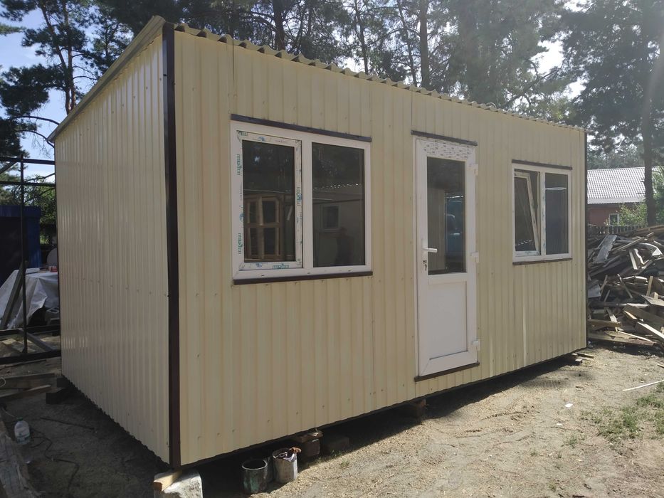 Бытовки строительные Вагончики Домики битовка вагончик на дачу