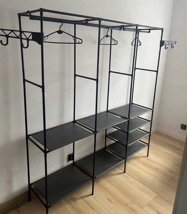 Szafa na Ubrania NOWA garderoba XXL Wieszak organizer na buty 170cm